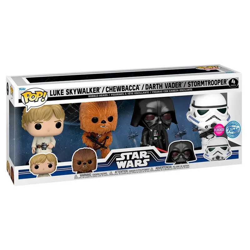Figurine Funko Pop Star Wars New Classics Exclusive (x4) | Sneakids