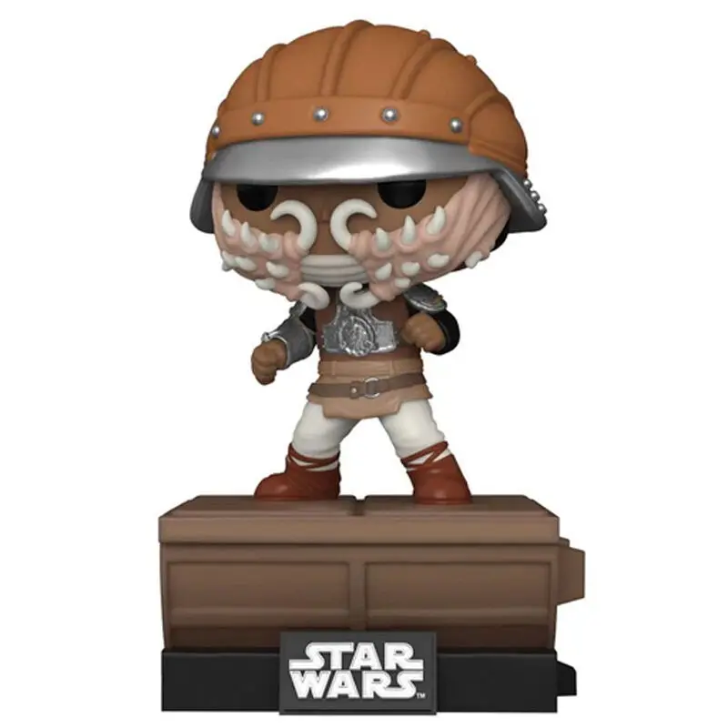 0889698744386 - Figurine Pop Deluxe Star Wars Jabba Skiff Lando Calrissian Exclusive