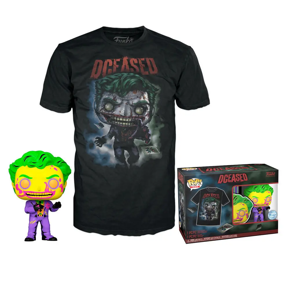 Figurine Funko POP & Tee DC Comics Joker