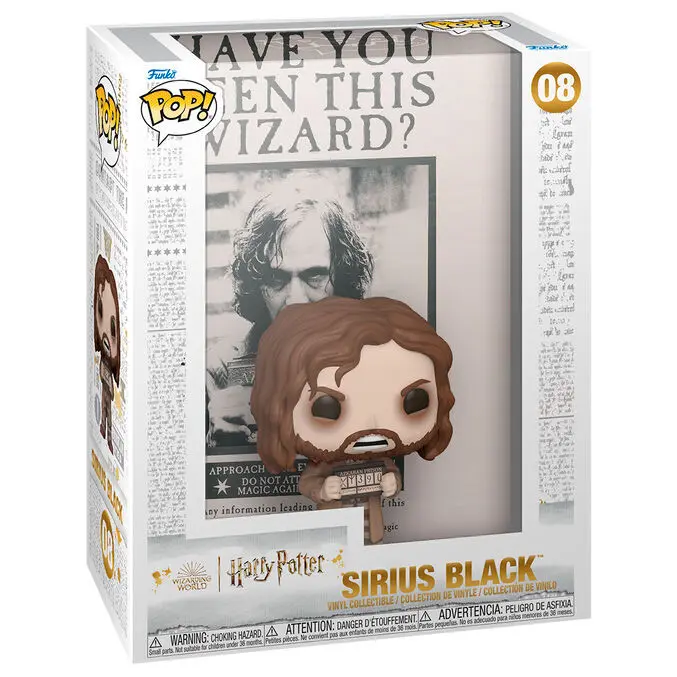 0889698760010 - Figurine Pop Covers Harry Potter and the Prisoner of Azkaban - Sirius Black