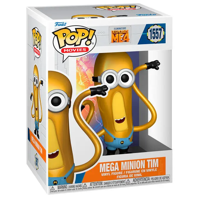 0889698760539 - Ich - Einfach unverbesserlich 4 - Mega Minion Tim Vinyl Figur 1557 Funko Pop! multicolor 0889698760539 - Ich - Einfach unverbesserlich 4 - Mega Minion Tim Vinyl Figur 1557 Funko Pop! multicolor