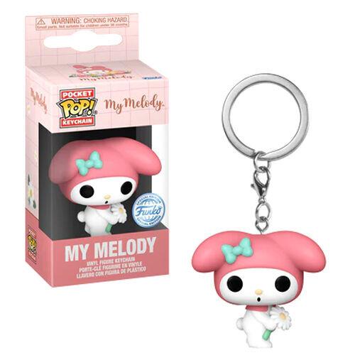 0889698770491 - Schlüsselanhänger Pocket Pop Hello Kitty My Melody Spring Time