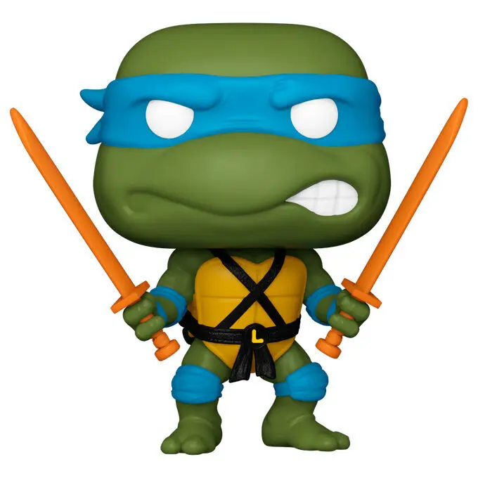 0889698780544 - Turtles in Time - Leonardo Vinyl Figur 1555 Funko Pop! multicolor