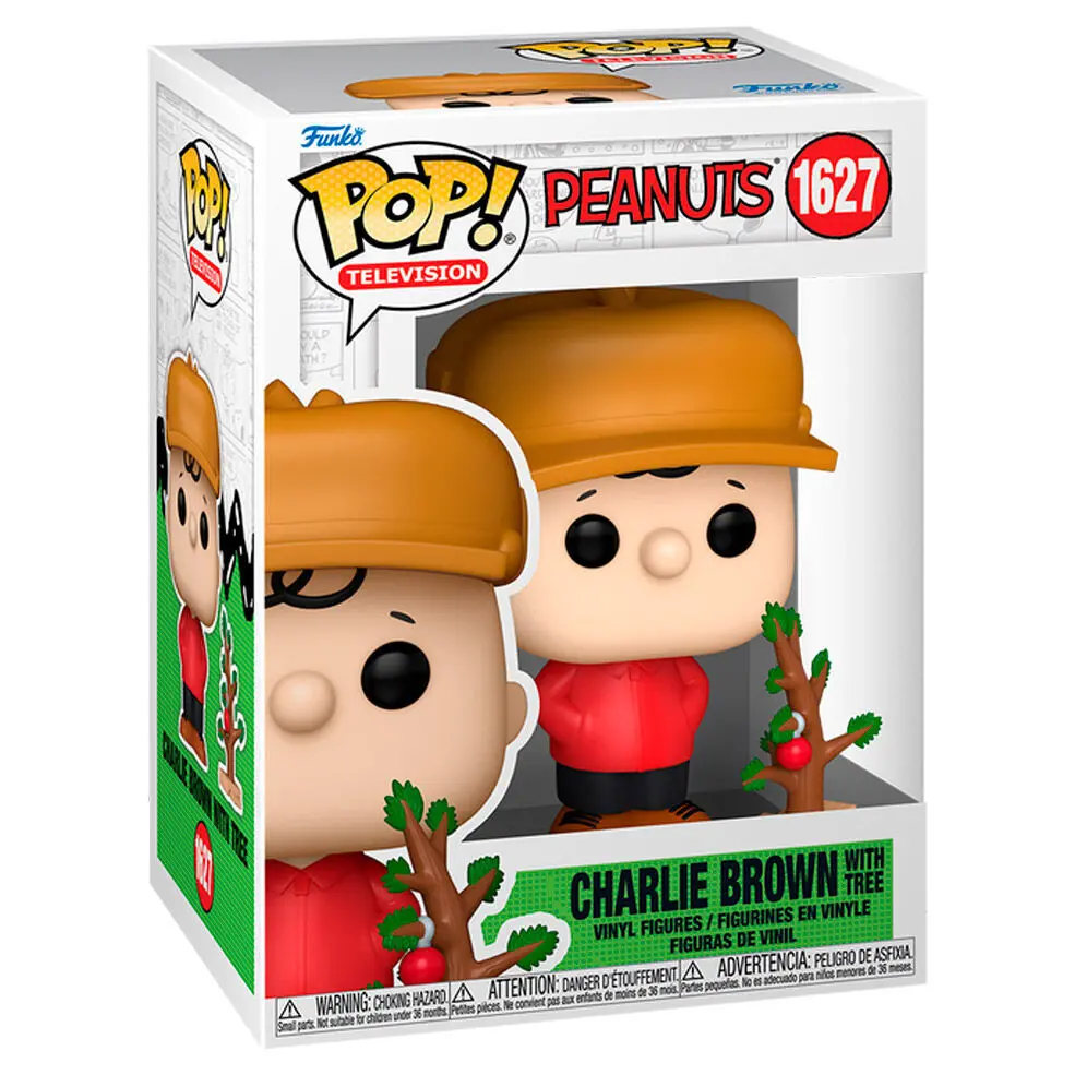0889698800136 - - Pop! a Charlie Brown Christmas Charlie Brown 10cm - Figur