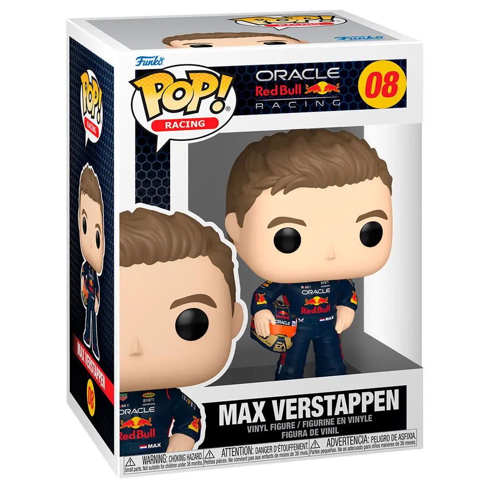 0889698805803 - Max Verstappen Vinyl Figur 08 Funko Pop! multicolor