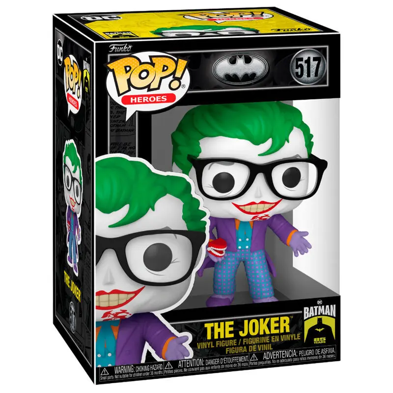 0889698806879 - - POP Vinyl DC Batman 85th The Joker w Teeth - Figur 0889698806879 - - POP Vinyl DC Batman 85th The Joker w Teeth - Figur