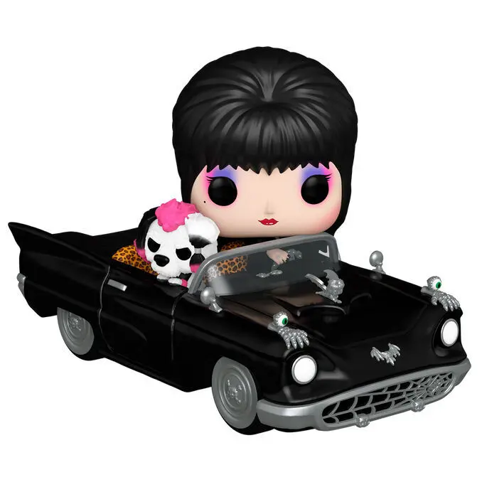 0889698806930 - Figurine POP Rides Deluxe Elvira Mistress of the Dark Elvira Gonk