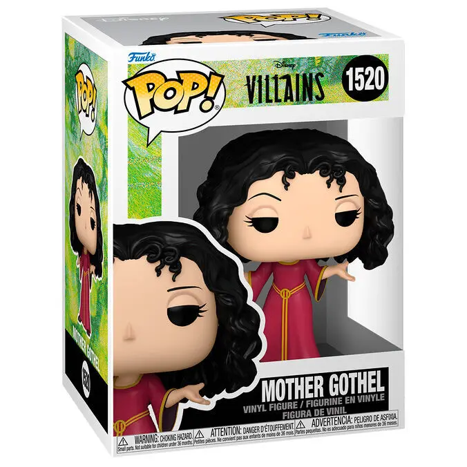 0889698809306 - Rapunzel Villains - Mother Gothel Vinyl Figur 1520 Funko Pop! multicolor