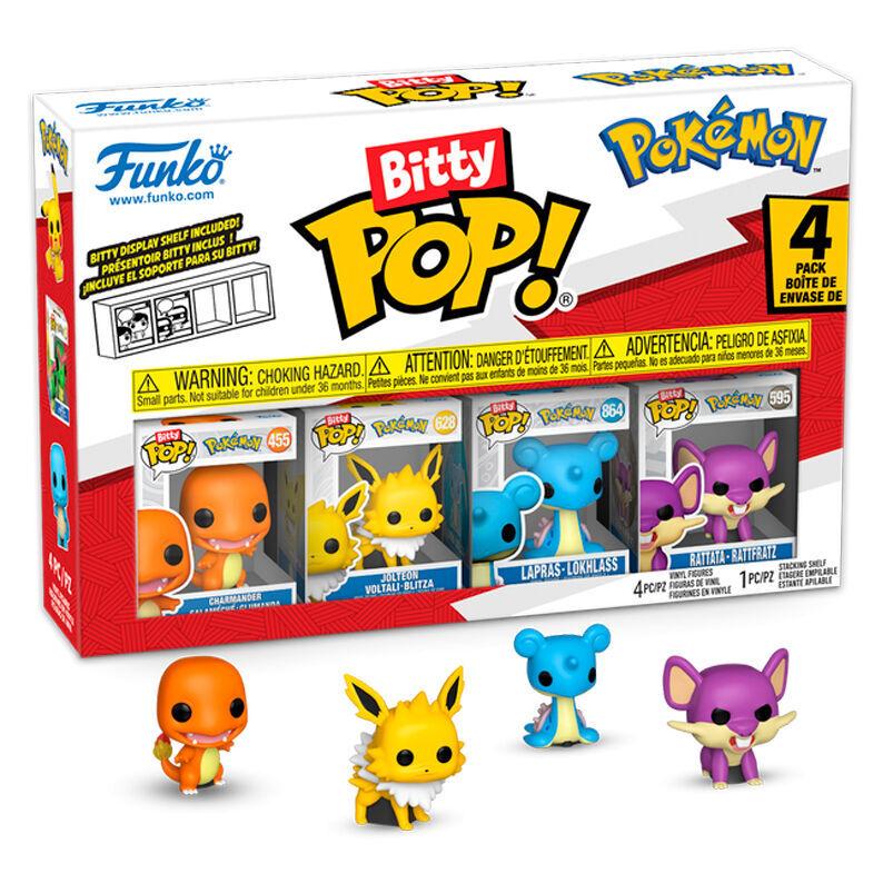 0889698811330 - Funko Bitty POP - Pokémon - Series 2 4er-Pack