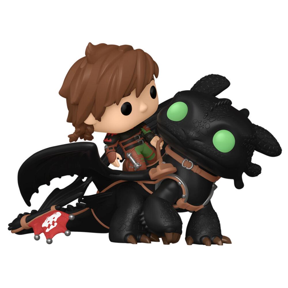 0889698811811 - Hiccup with Toothless (Pop Ride! Deluxe) Vinyl Figur 123 Funko Pop! multicolor