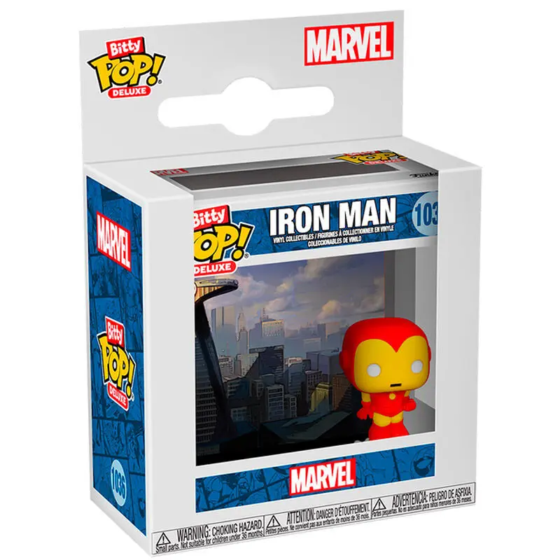 0889698813013 - Figurine Deluxe Marvel Iron Man Funko