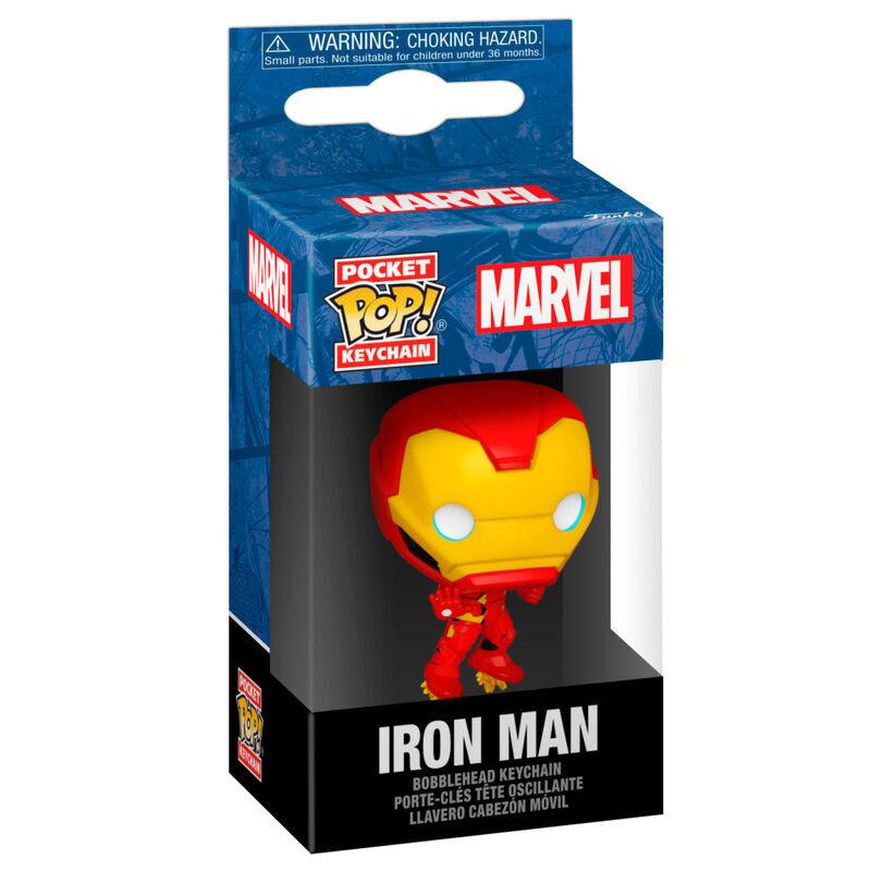 0889698824941 - Schlüsselanhänger Pop ! Marvel Iron Man Classics