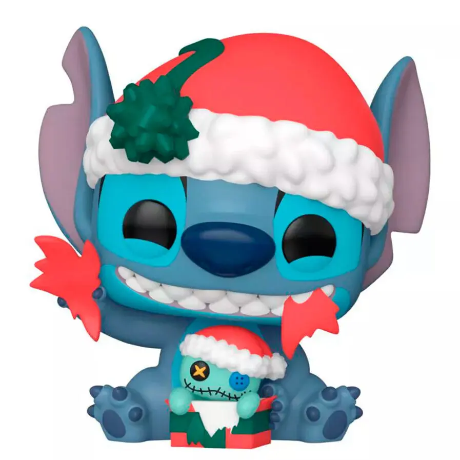 0889698828604 - Figurine POP Disney Lilo & Stitch - Stitch Unwrapping Gift