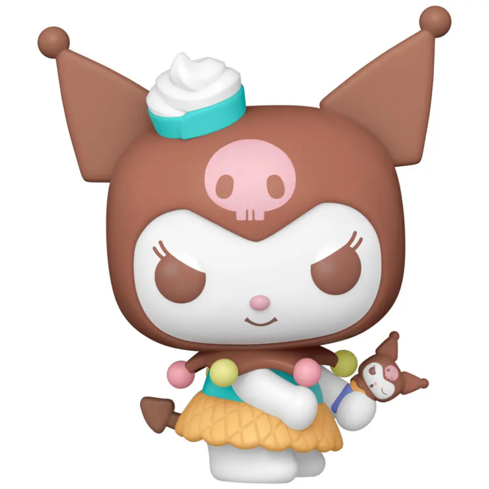 0889698836951 - and Friends - Kuromi (Ice Cream) Vinyl Figur 101 Funko Pop! multicolor