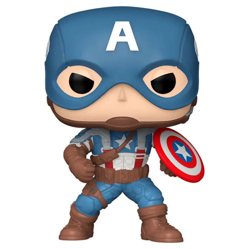0889698837910 - - Pop! Marvel Infinity Saga - Captain America 10cm - Figur