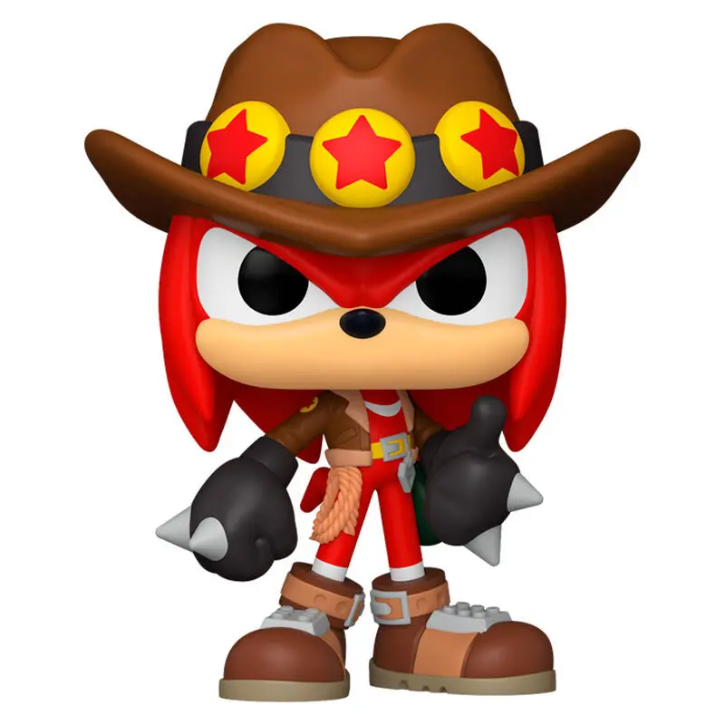0889698838504 - - Pop! Games Sonic the Hedgehog Treasure Hunter Knuckles 10cm - Figur