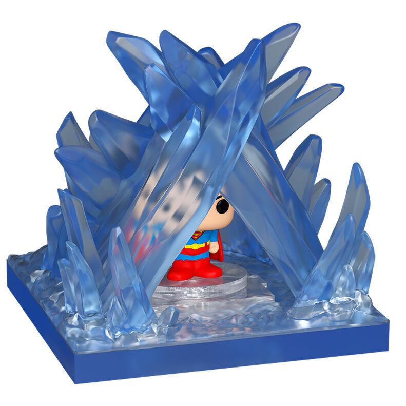 0889698855143 - Figurine Bitty Town DC Comics Superman Fortress of Solitude