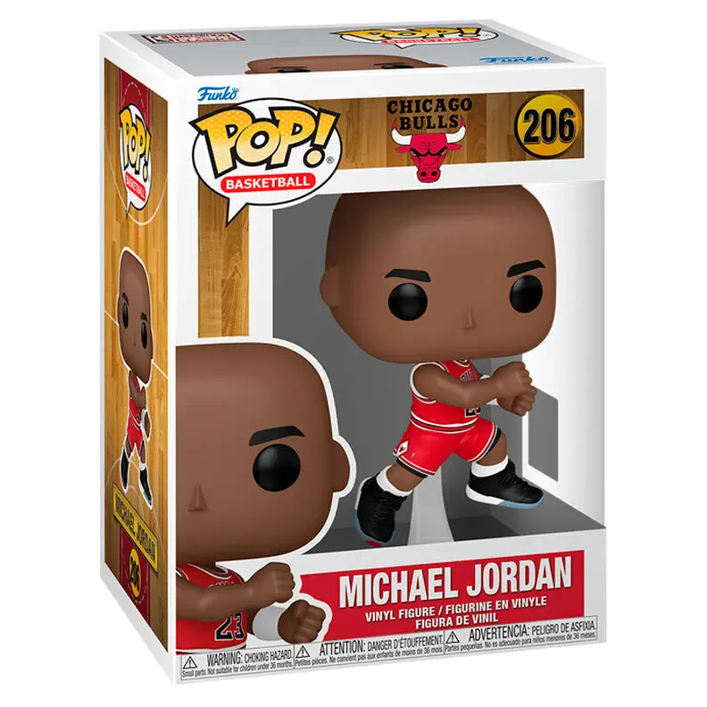 0889698863148 - Michael Jordan Vinyl Figur 206 Funko Pop! multicolor
