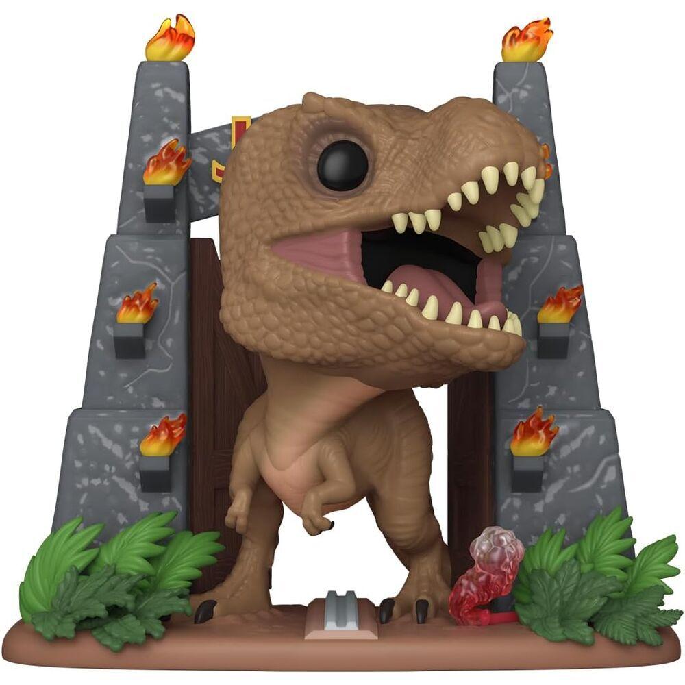 0889698871716 - Figurine Deluxe Jurassic Park Tyrannosaurus Rex Exclusive