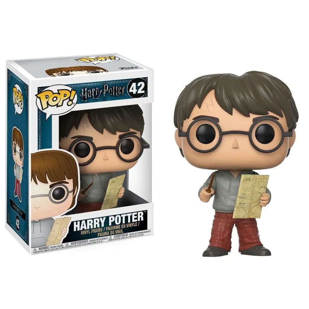0889698149365 - Sammlerfigur aus Vinyl Harry Potter POPMovies with Marauders Map