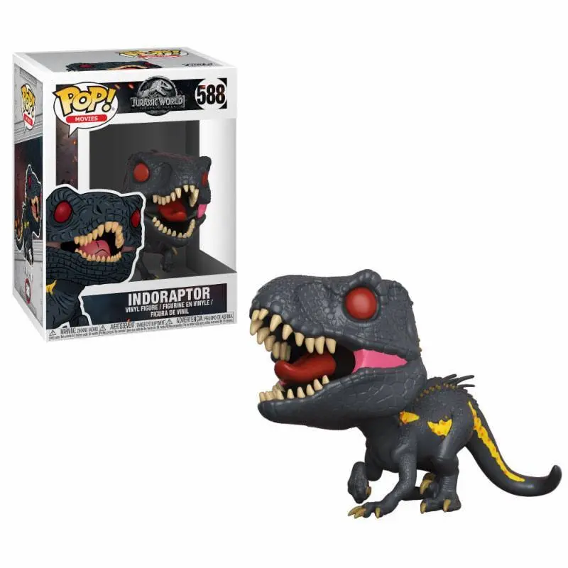 0889698309844 - Sammlerfigur aus Vinyl Jurassic World 2 POP! Movies Indoraptor
