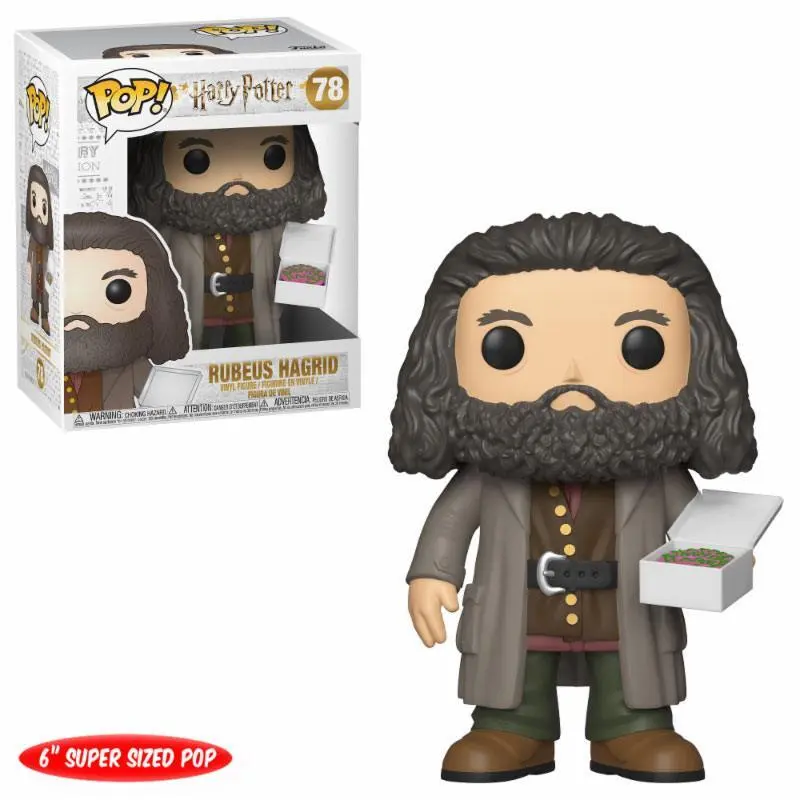 0889698355087 - Sammlerfigur Harry Potter Super Sized POP! Movies Vinyl Hagrid