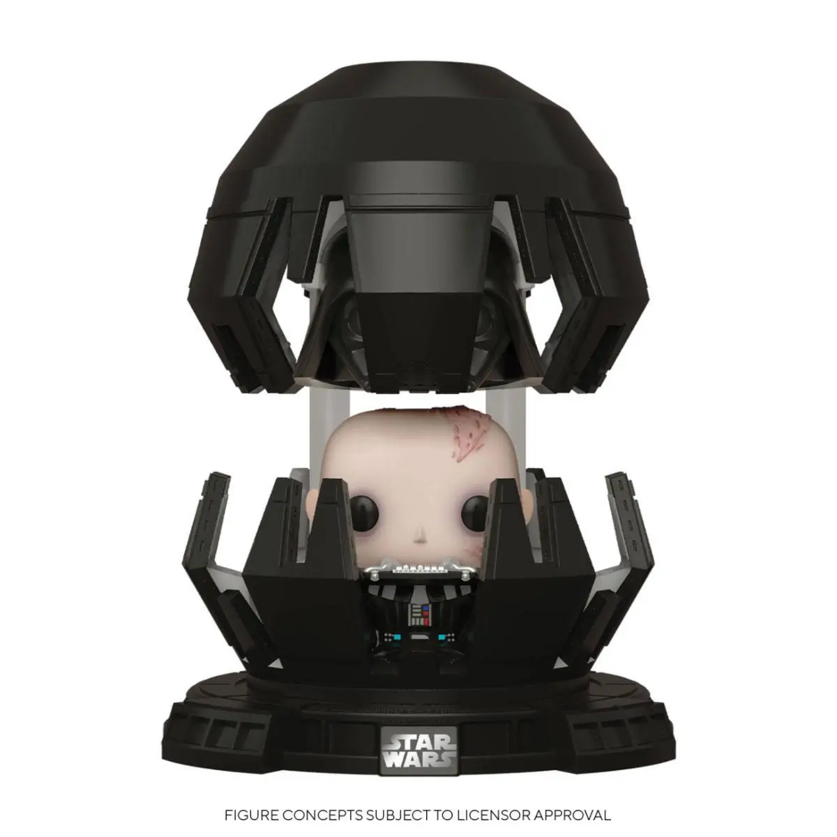 Figurine - darth vader in meditation chamber vynil Funko Star Wars POP Deluxe Movies