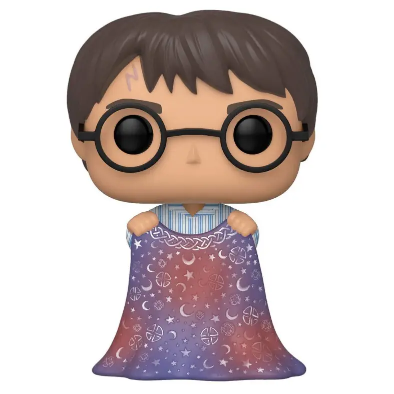 0889698480635 - Funko POP! - Funko POP! Vinyl Harry Potter Figur Harry w Invisibility Cloak 9 cm