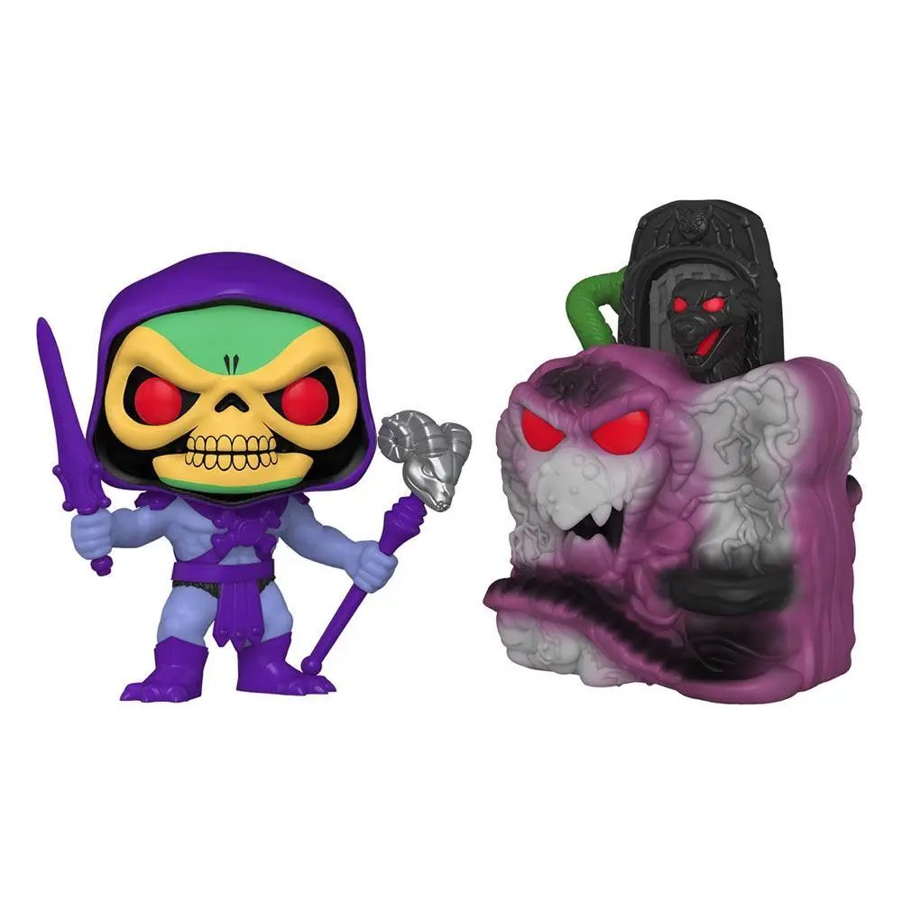 Vinyl-Figur Funko Masters Of The Universe Pop Town Snake Mountain W/Skeletor