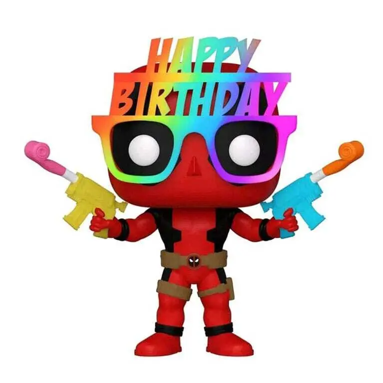 0889698546874 - Figurine Deadpool POP Marvel Vinyl 30th Birthday Glasses Deadpool 0889698546874 - Figurine Deadpool POP Marvel Vinyl 30th Birthday Glasses Deadpool