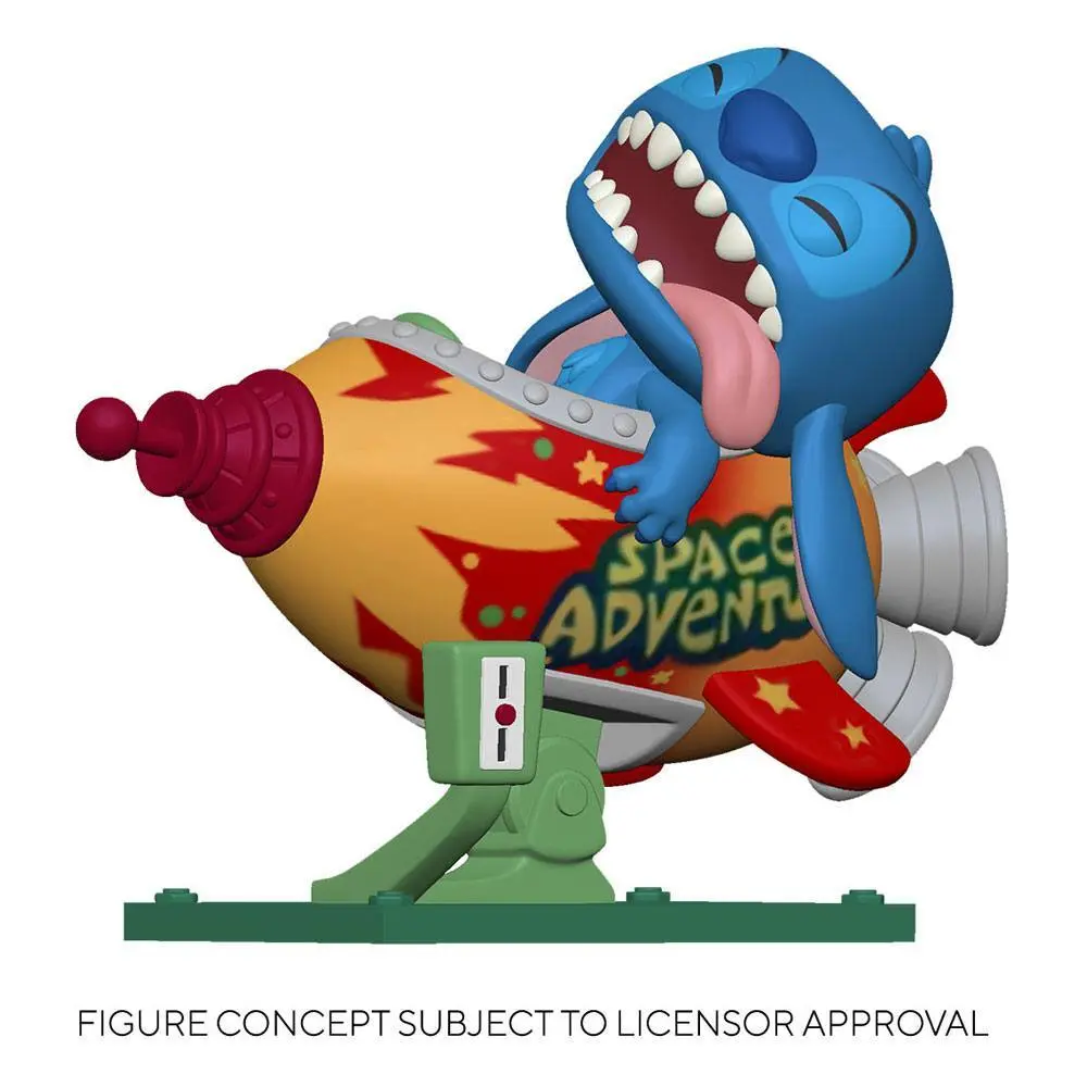0889698556200 - Lilo & Stitch Stitch In Rocket (Pop! Rides) Vinyl Figur 102 Funko Pop! multicolor
