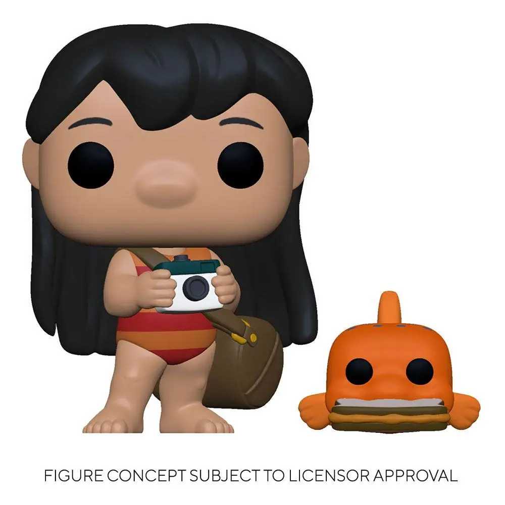 0889698556217 - Sammlerfigur aus Vinyl Lilo & Stitch POP! & Buddy Lilo w Pudge
