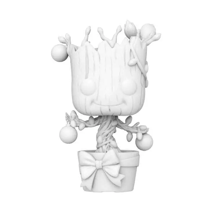 Sammlerfigur Funko Marvel POP! Vinyl Groot (DIY) (WH)