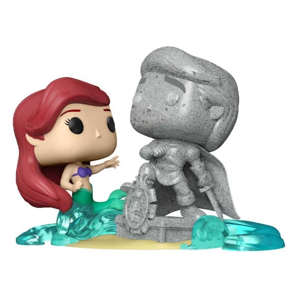 0889698587952 - Sammlerfigur aus Vinyl Disney POP Ultimate Princess- Ariel & Statue Eric