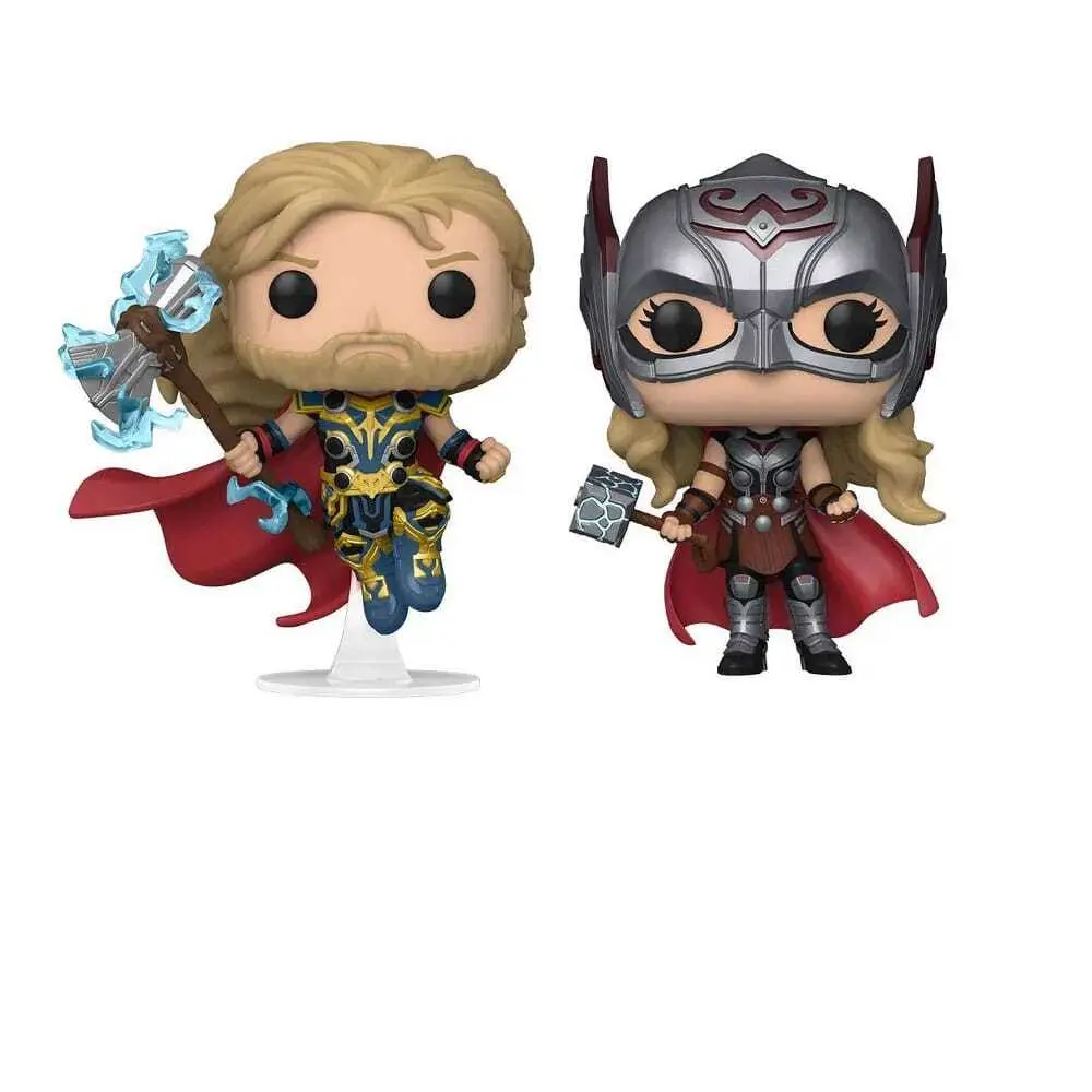 0889698631761 - Sammlerfigur Thor Love and Thunder Thor & Mighty Thor (x2)