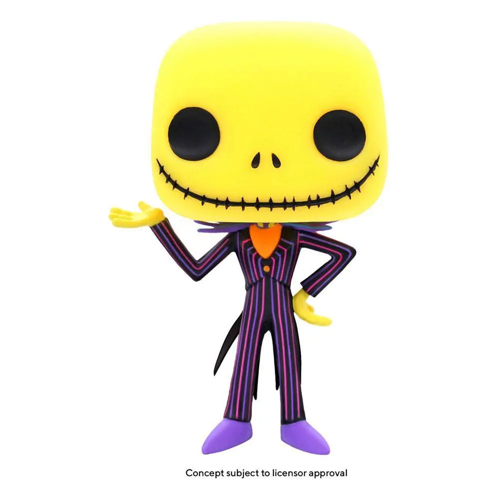 0889698639606 - - POP! JACK SKELLINGTON (BLACK LIGHT) - THE NIGHTMARE BEFORE CHRISTMAS - Figur