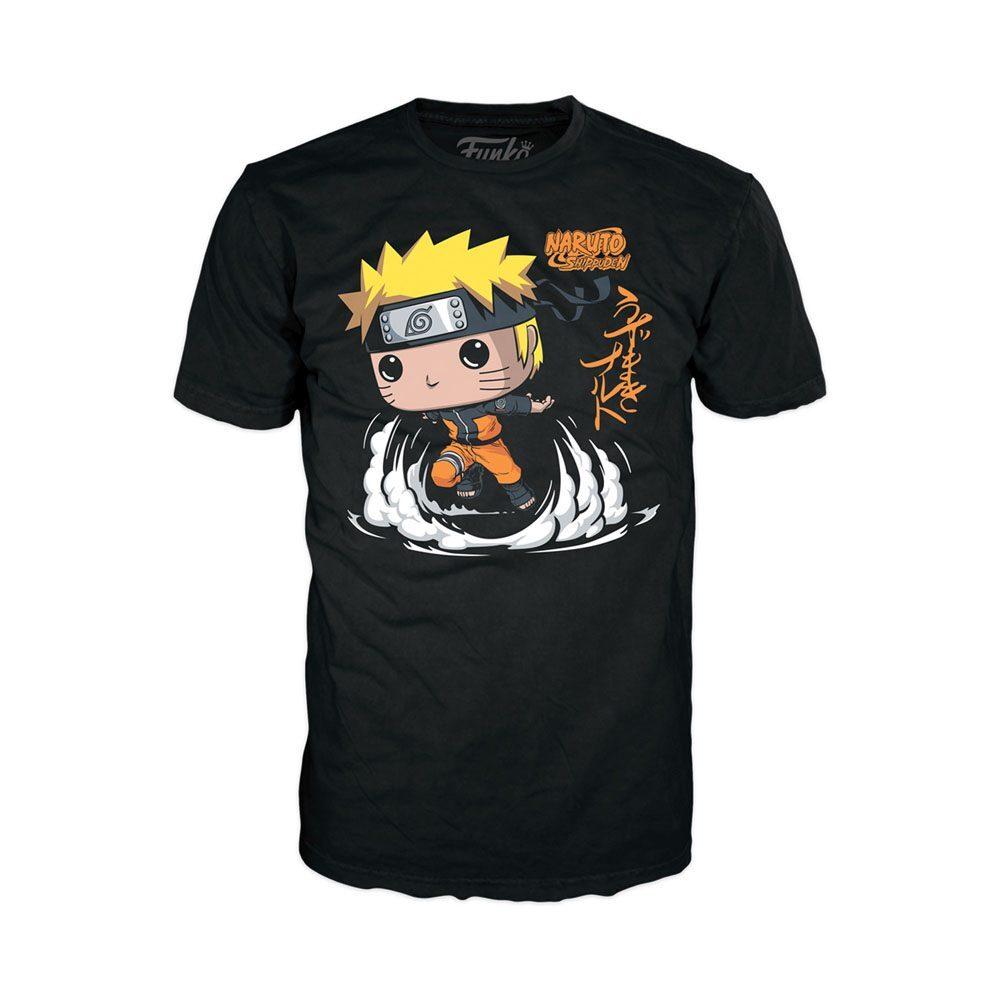 0889698647526 - T-Shirt und Sammelfigur Naruto POP! Running