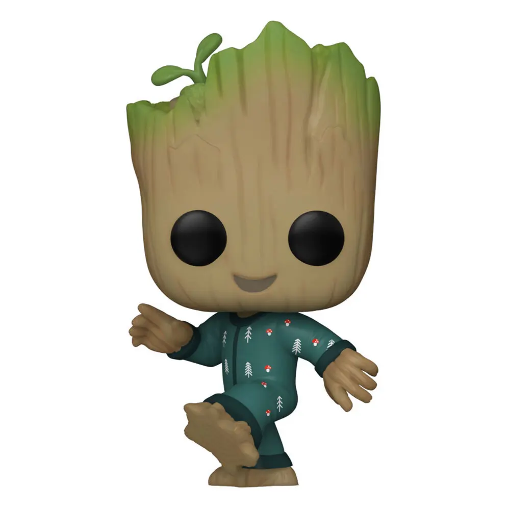 0889698706506 - Sammlerfigur aus Vinyl Je sappelle Groot POP! Groot PJs