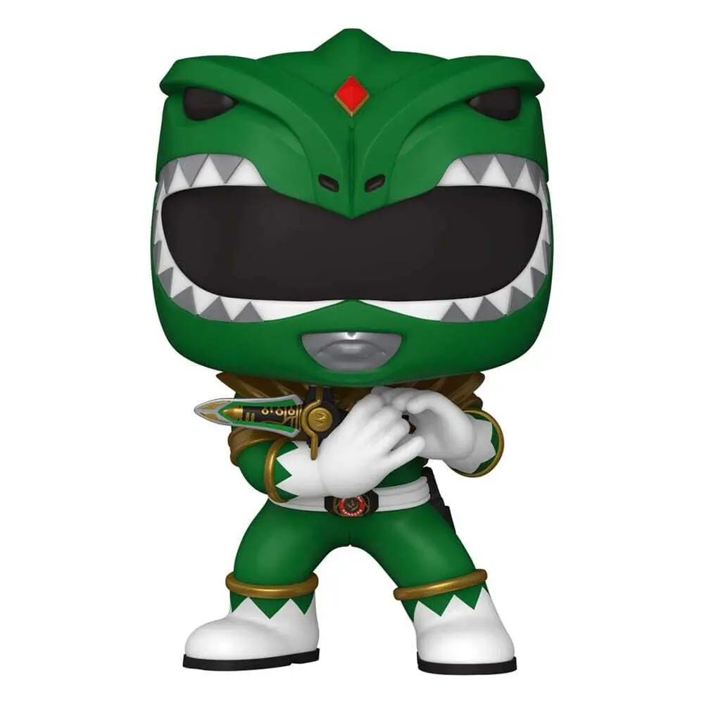0889698722025 - Sammlerfigur Power Rangers 30th POP! TV Vinyl Green Ranger