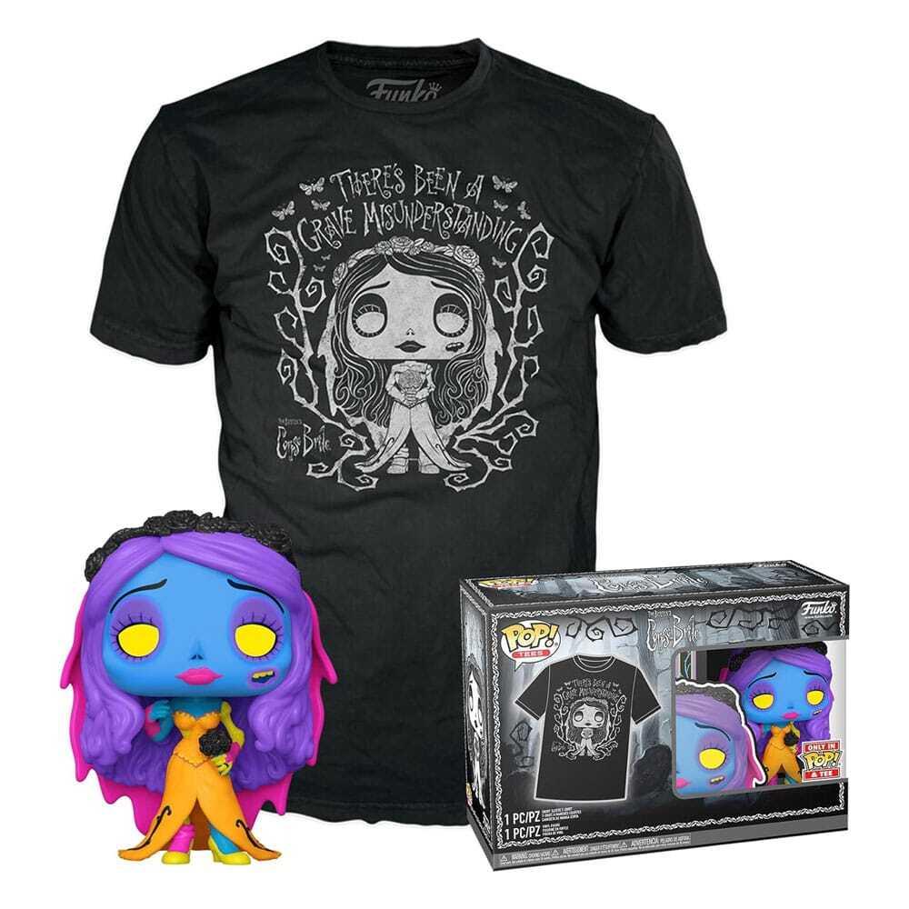 0889698726986 - Set aus T-Shirt und Figur Corpse Bride Emily