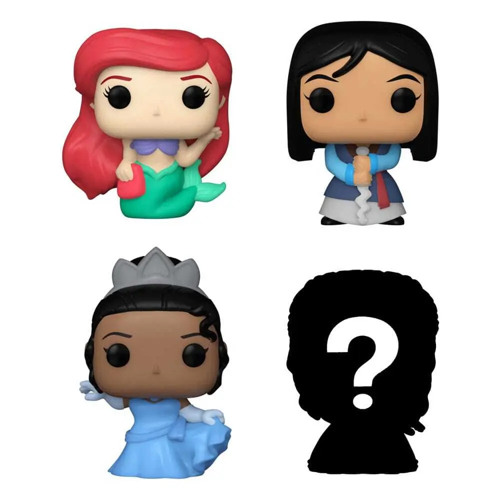 0889698730273 - - DISNEY BITTY POP! DISNEY PRINCESS 4-PACK SERIES 1 - Figur