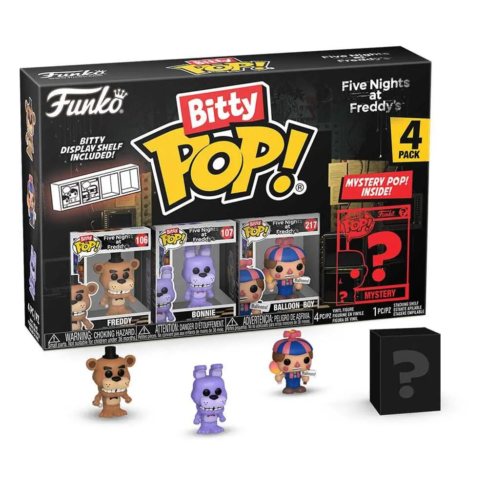 0889698730464 - - Five Nights At Freddys Bitty POP! Vinyl Figure 4-Pack Freddy 25 Cm - Figur