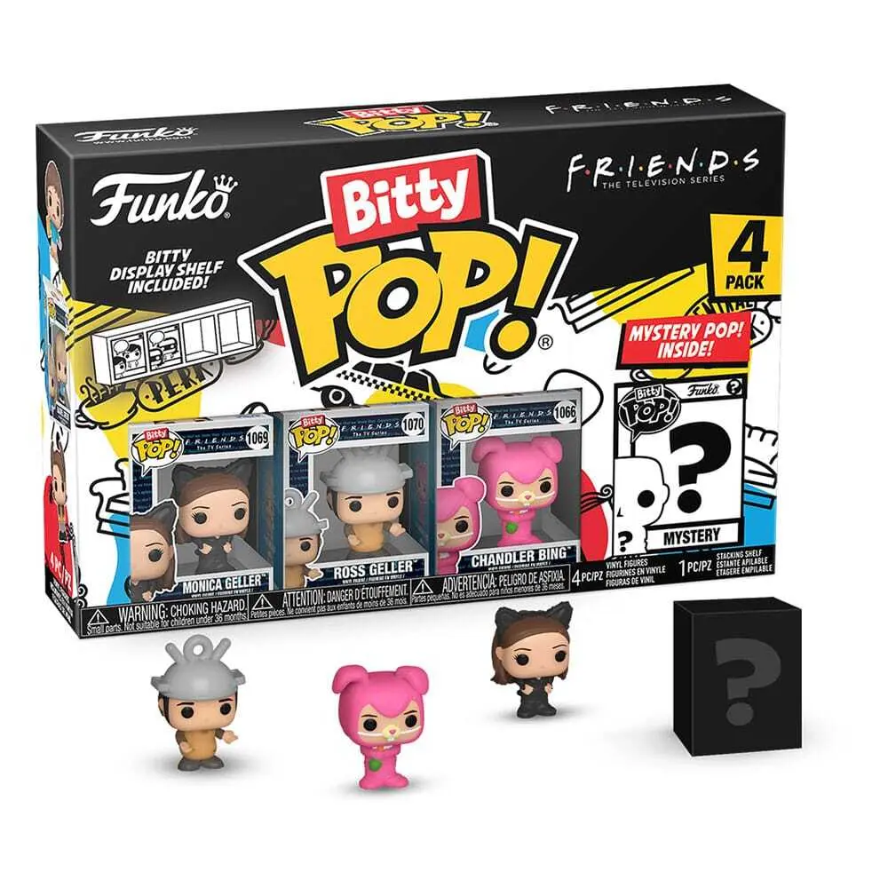 0889698730501 - Sammlerfigur aus Vinyl Friends Bitty POP! Monica as Catwoman (x4)