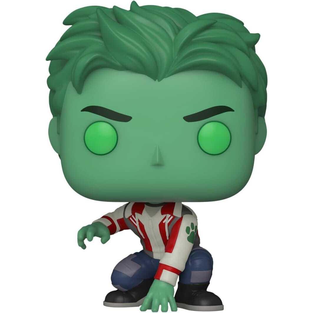 0889698758741 - Season 1 - Beast Boy Vinyl Figur 1512 Funko Pop! multicolor