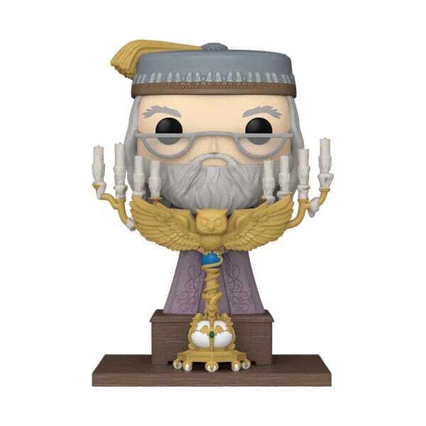 0889698760027 - Sammlerfigur aus Vinyl Harry Potter POP Deluxe Dumbledore w Podium