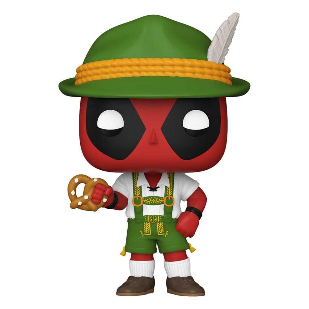 0889698760768 - Sammlerfigur aus Vinyl Deadpool Parody POP! Lederhosen