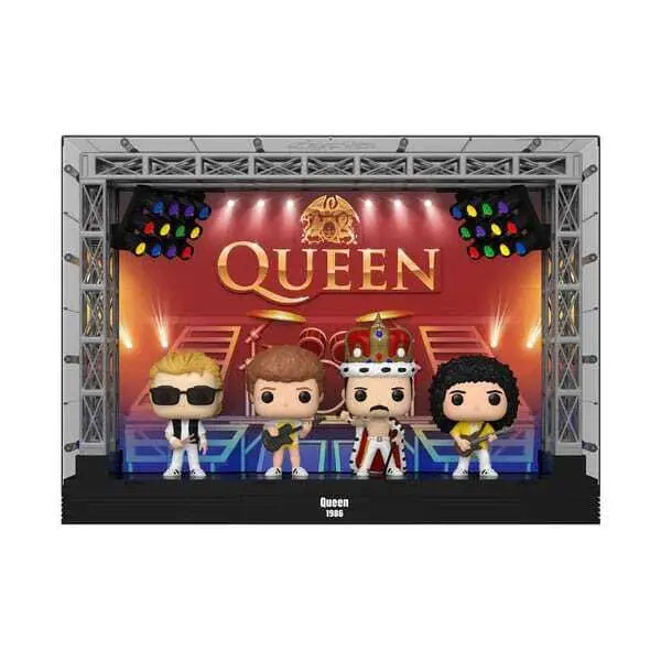 0889698770125 - Sammlerfigur Queen POP Moments Deluxe Vinyl Wembley Stadium (x4)