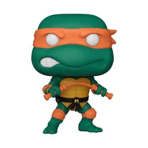 0889698780506 - Turtles in Time - Michaelangelo Vinyl Figur 1557 Funko Pop! multicolor