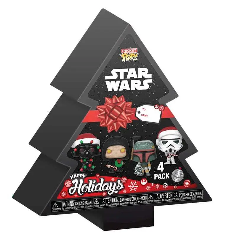 Porte-clé Funko Star Wars Holiday 2024! Tree Holiday (x4)