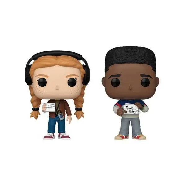 0889698801393 - Figurine Stranger Things! Max & Lucas (x2)